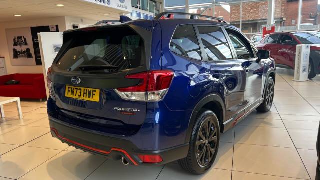 Subaru Forester 2.0i e-Boxer Sport 5dr Lineartronic Estate Petrol/Electric Hybrid BLUE