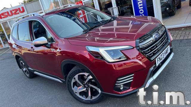 Subaru Forester 2.0i e-Boxer XE Premium 5dr Lineartronic Estate Petrol/Electric Hybrid RED