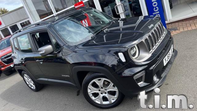 Jeep Renegade 1.3 T4 GSE Limited 5dr DDCT Estate Petrol BLACK