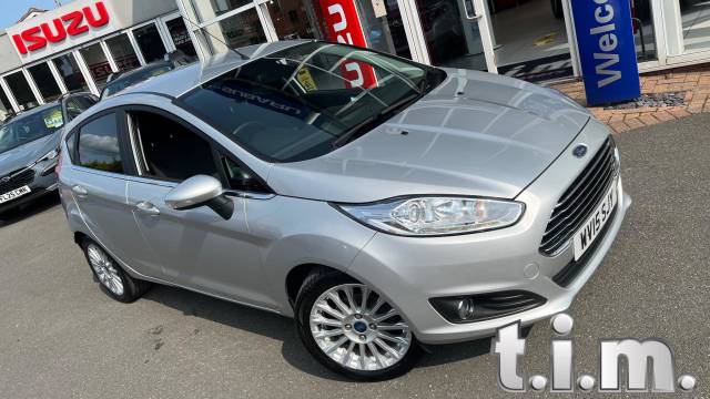Ford Fiesta 1.0 EcoBoost Titanium 5dr Hatchback Petrol SILVER