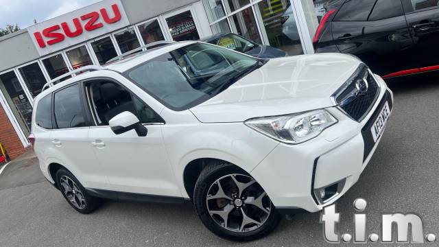 Subaru Forester 2.0 XT 5dr Lineartronic Estate Petrol WHITE