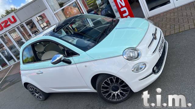 Fiat 500 1.2 Collezione 3dr Hatchback Petrol WHITE/GREEN